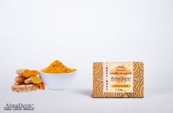 Natural soap with turmeric