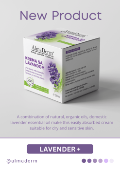 Alternative view of Lavender+ daily cream 50ml