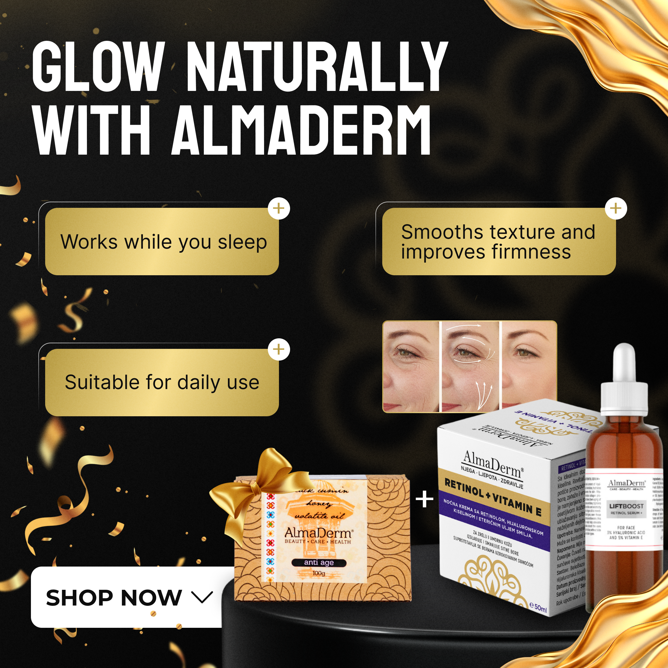 Night Revitalize & Restore Retinol Duo - 3 products - Image 2