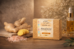 Alternative view of Natural soap with Ginger and Sea salt 100gr