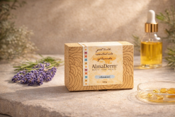 Alternative view of Natural soap with lavander oil 100gr